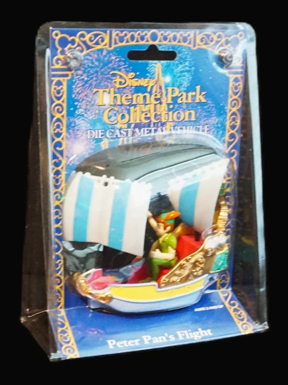 Disney Theme Park Die Cast Medal Vehicle Peter Pan’s Flight Pirate Ship